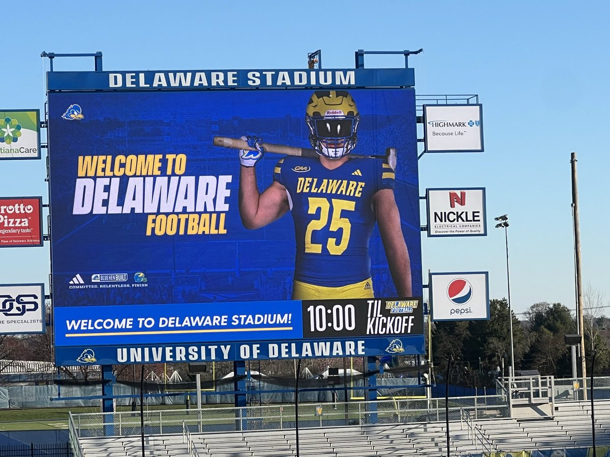 BrandonJG2025's tweet photo. I enjoyed my time @Delaware_FB junior day/spring practice! Thanks for the invite @CoachHawk_k9 https://t.co/5zud23YBHY