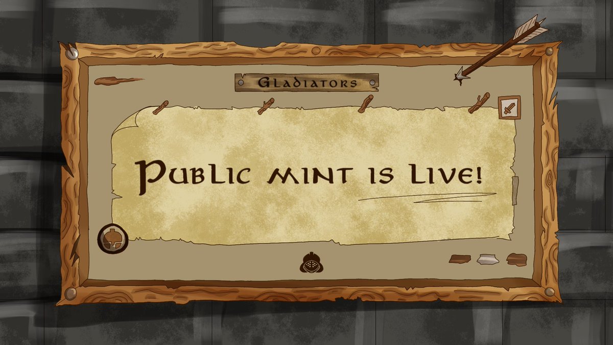 PUBLIC MINT IS NOW LIVE🚨

Join colosseum by minting and follow us on our journey:  injective.talis.art/launchpad/inj1…

This is not a speedrun, more like a marathon 🥷🫡

See ya public minters in the colosseum, make yourself a home there. 🏦