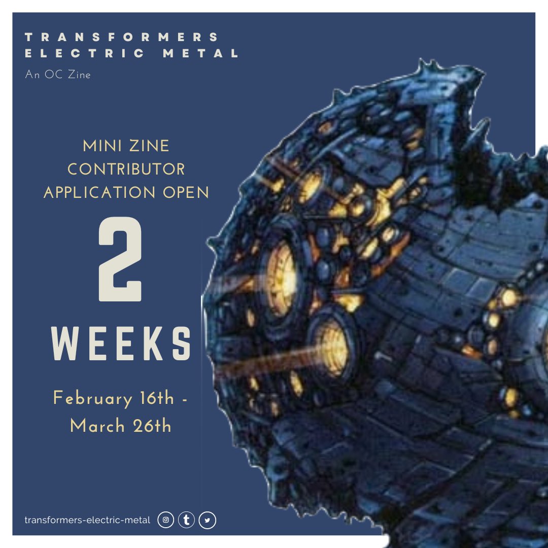 TFEM_Zine's tweet photo. Mini zine applications are open for another 2 weeks before closing for this year! 

We also have the interest check for the main zine linked below! So if you don't feel like you'd be able to make it for the mini zine, you can still join us for the main one!

#zine #maccadams #ocs https://t.co/BwkzZUaDkV