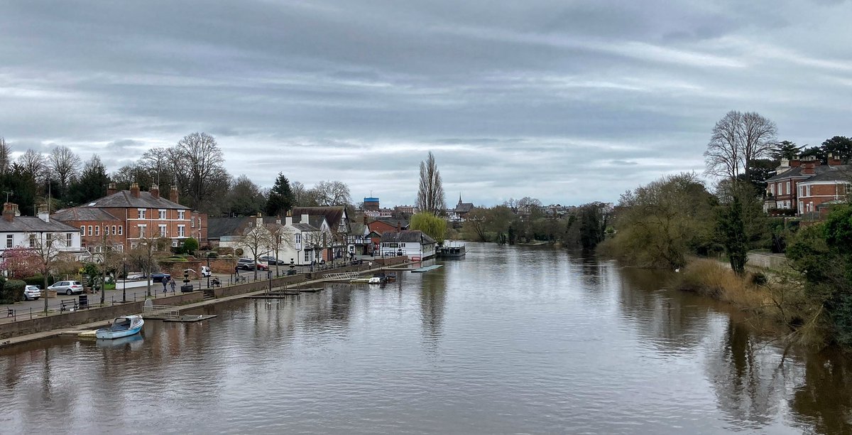 View from the bridge today @wearechester @chestertweetsuk @VisitChester_ @VisitCheshire @Chesterboats