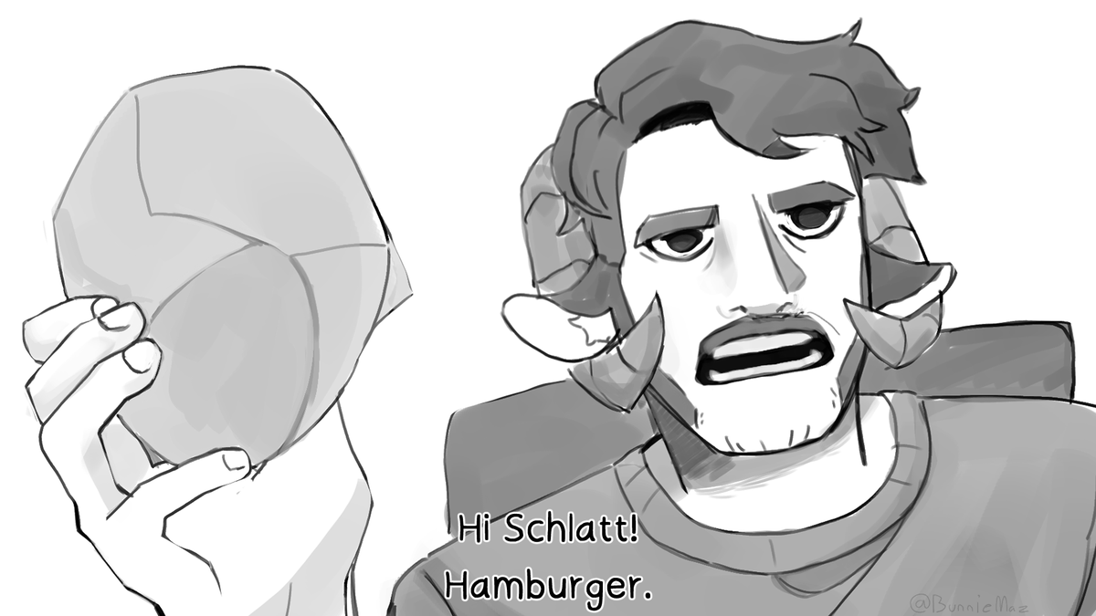 BunnieMaz's tweet photo. Hamburger 

#jschlattfanart #jschlatt https://t.co/ywjqQNWzvv