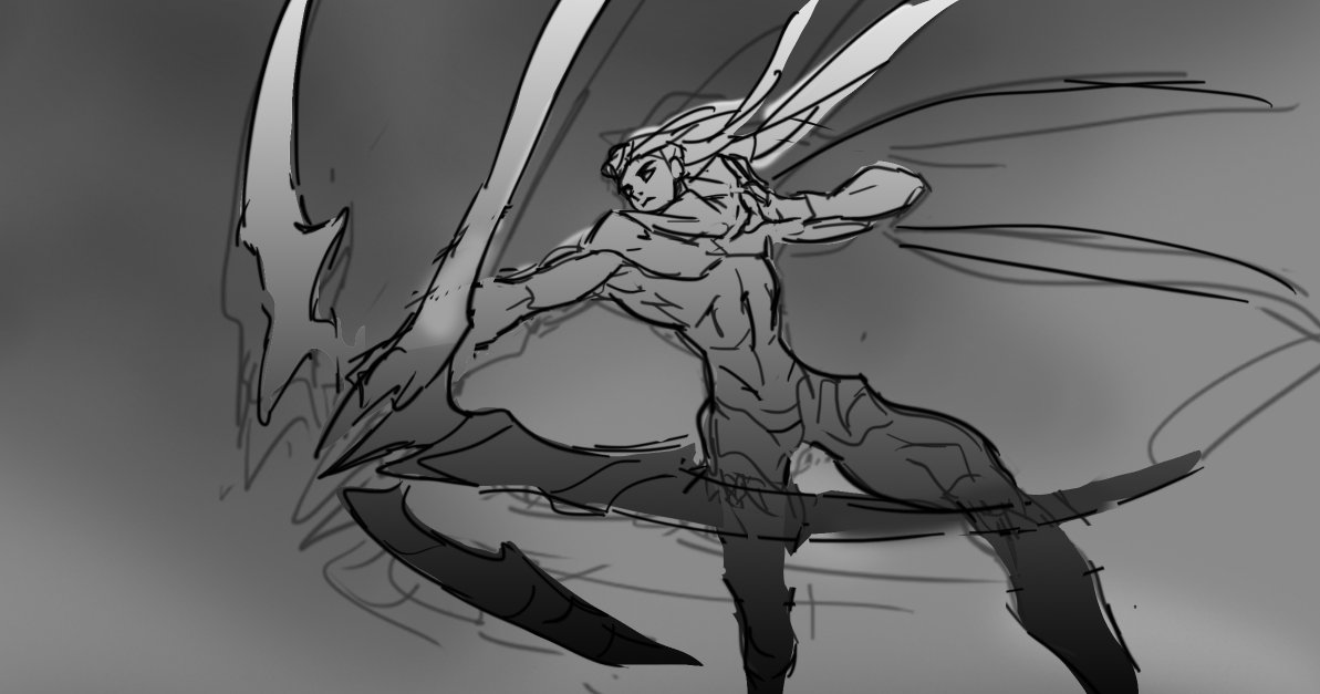 Varus splash art exercise for the @GreezArt "Greez of Legends" challenge !
We're continuing ! 