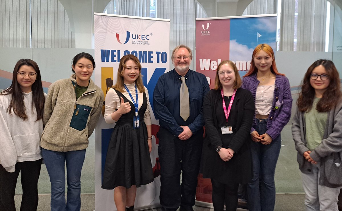 Dr Trevor Grimshaw (Dept of Education) and Sophia Kirtley (Deputy Head of Marketing, FHSS) met with Lucy Wang (Training Manager) and her the team of student counsellors at the regional office of the United Kingdom Education Centre (UKEC) in Manchester on 15 March.