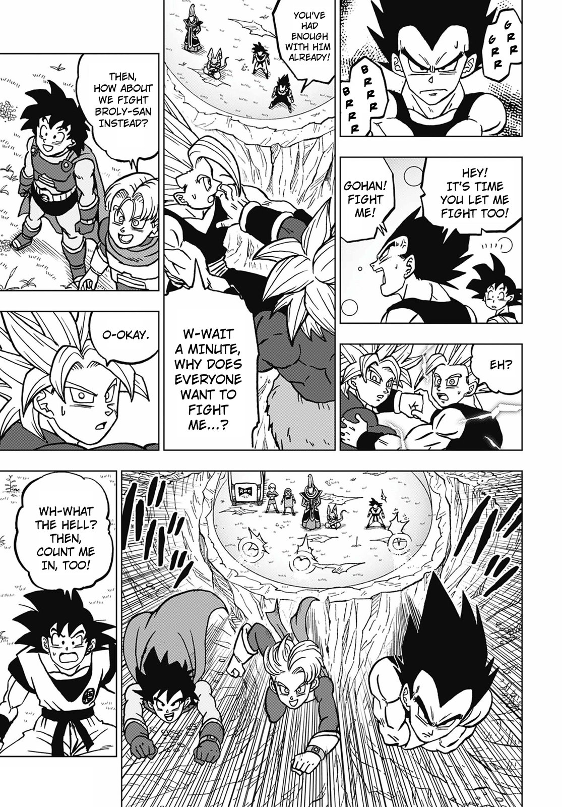 Goten✨ on X: &ldquo;Goten, Trunks, Vegeta, and Goku really jumped into 