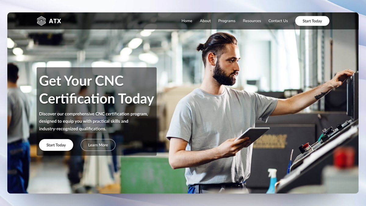 PredragDesign's tweet image. Day #012

Website concept for a CNC academy.