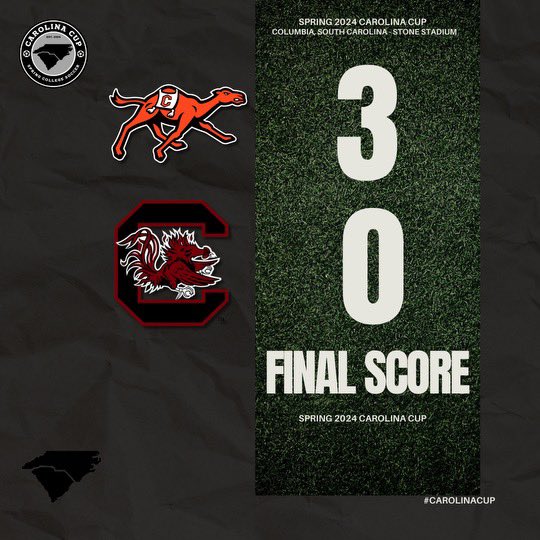 The Camels use a 2-Goal second half to push past the Gamecocks in Columbia. It’s all 3 points for <a href="/GoCamelsMSOC/">Campbell Men’s Soccer</a>. 

⚽️ DeLeon ‘26
⚽️⚽️ Matos ‘51 &amp; 88’

#CarolinaCup