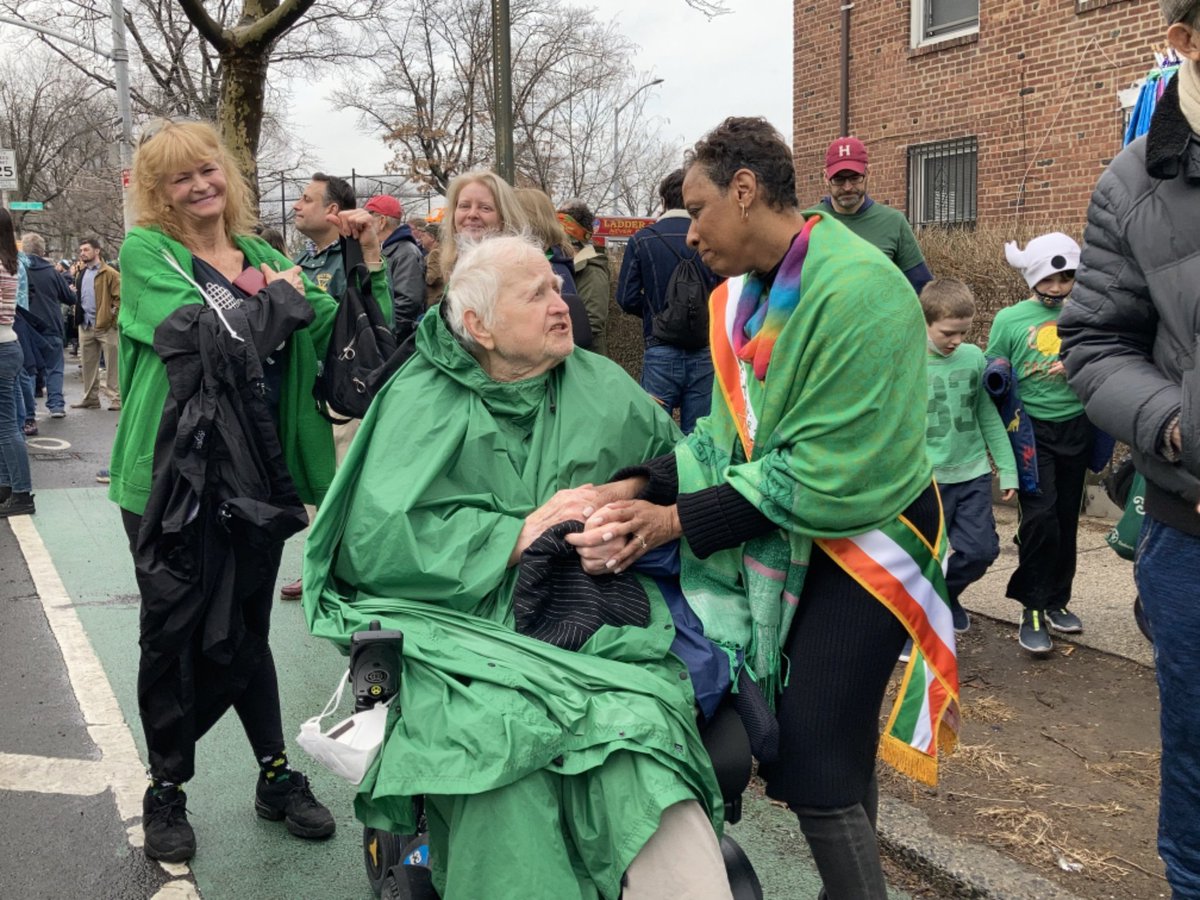 Remembering my friend, activist, author, actor, Malachy McCourt on this St. Patrick's Day. We lost him last week, but his optimism, wisdom and talent will never disappear. Rest in Peace, Malachy💚