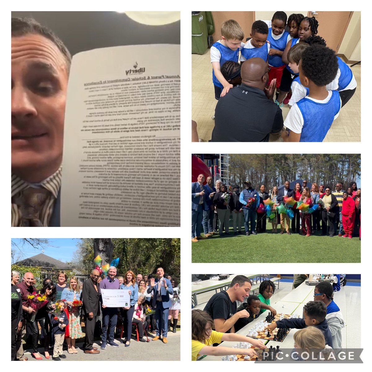 Highlights including virtually connecting with our new families joining us next year to #ReadBabyRead & review our “Commitment to Excellence,” Saturday enrichment fun with chess & basketball, and surprsing our staff of the year at both campuses! #Week29Of39 #Year5SchoolFounder