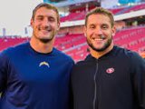 RZBrowns's tweet photo. The Bosa brothers are reunited as the book ends to our Defensive Line. Joey Bosa signed a 1 year deal to join Nick in Houston. https://t.co/pzEScwTDiX