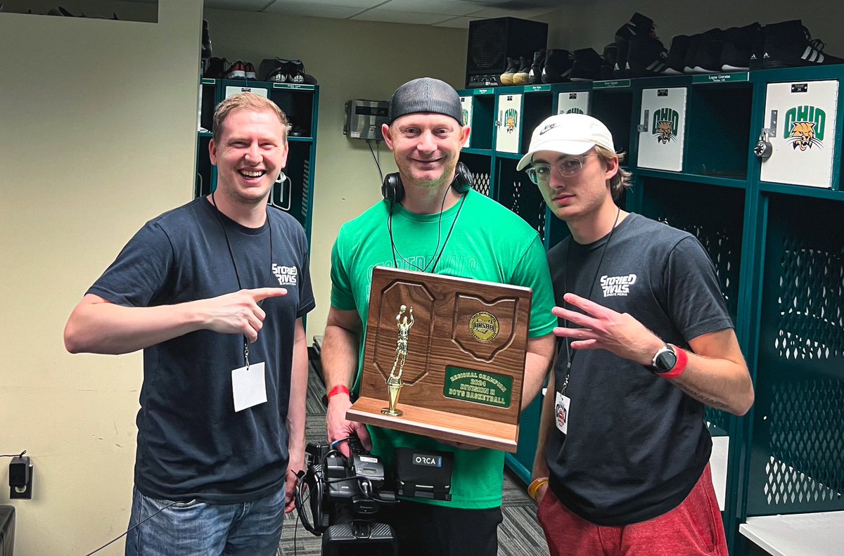 An honor to film two teams punch their ticket to the State Final Four today.

Athens, you’ve been good to us. Dayton, we’ll see you next weekend.