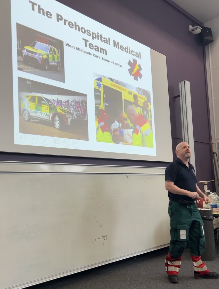 Birmingham Emergency Medicine Society (@bemsbirmingham) on Twitter photo The BEMS Conference 2024 kicked off today with two talks from <a href="/lesyoung01/">Prehospital Nurse 💚💙❤️</a> delving into the history of pre-hospital care within the West Midlands and abdominal trauma.
The talks were a hit amongst attendees giving fabulous insight into the <a href="/wmcareteam/">WM CARE Team</a>. Thank you Les!
#BEMS2024 The BEMS Conference 2024 kicked off today with two talks from <a href="/lesyoung01/">Prehospital Nurse 💚💙❤️</a> delving into the history of pre-hospital care within the West Midlands and abdominal trauma.
The talks were a hit amongst attendees giving fabulous insight into the <a href="/wmcareteam/">WM CARE Team</a>. Thank you Les!
#BEMS2024