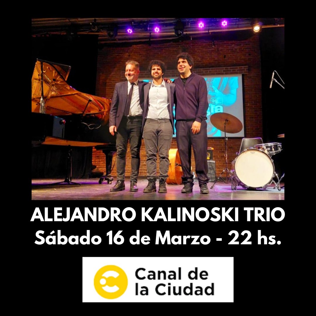 Concierto grabado en el 'Cultural San Martín' el 8 de agosto de 2023.

Alejandro Kalinoski (piano), Santiago Lamisovski (contrabajo) y Eloy Michelini (batería).

#jazz #jazzmusic #jazzlovers #jazzpiano #jazzpianotrio