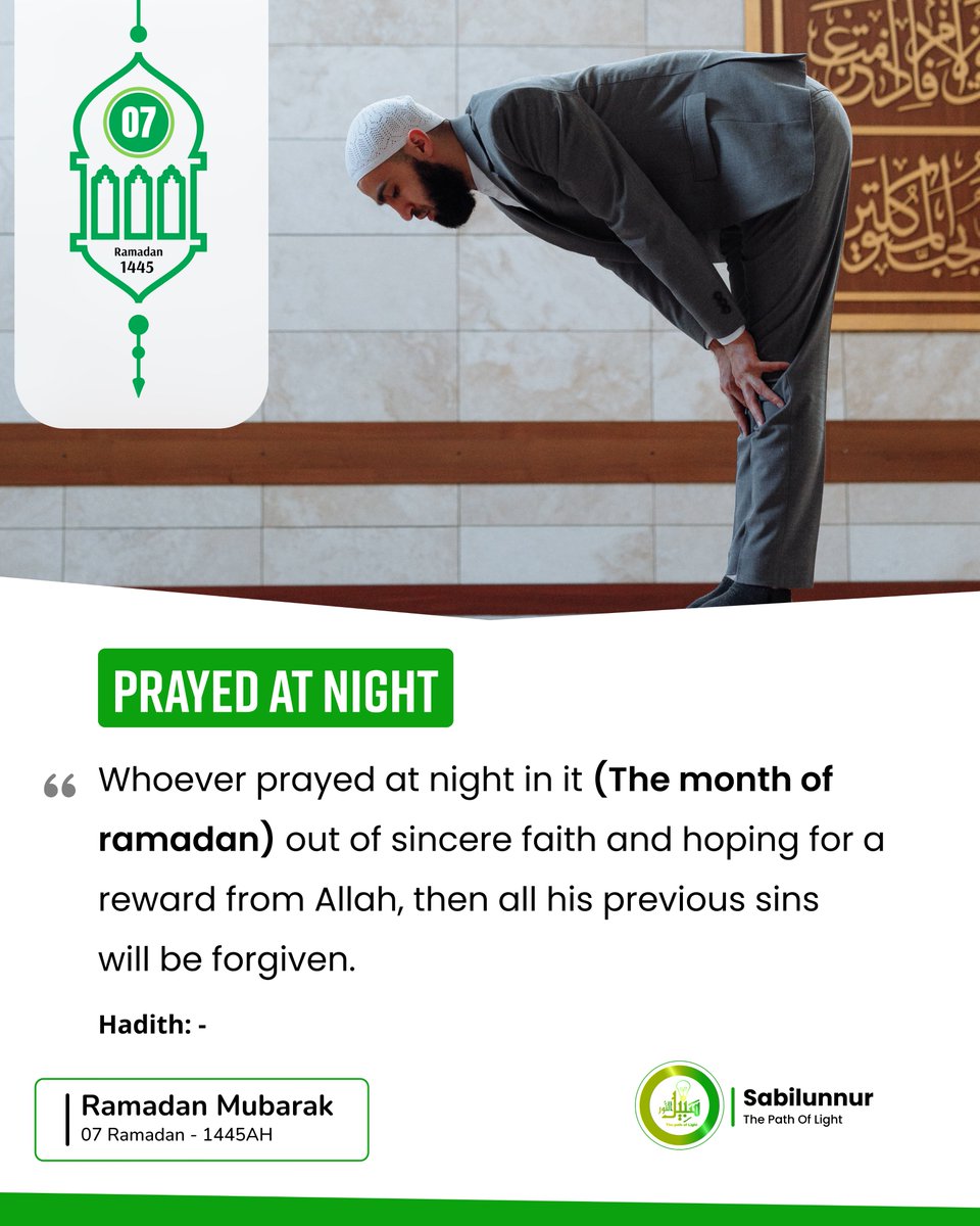 sabilunnuri's tweet photo. Ramadan Mubarak - 07 | Prayed at Night.
.
.
#Ramadan #ramadan2024 #RamadanKareem #ramadanmubarak #RamadanMode #RamadanDay7 https://t.co/ZOEkE7HsrE