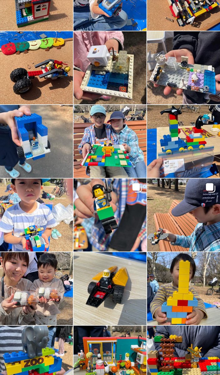 BookswapW's tweet photo. 本日和光樹林公園にてそらよみヤミーを開催しております。
そして本日より#passthebrikeの公式日本アンバサダーに就任したため寄付していただいたレゴで作品を子ども達が作りインスタで公開しています。
是非ご覧ください！ https://t.co/S6ImxnDcoH