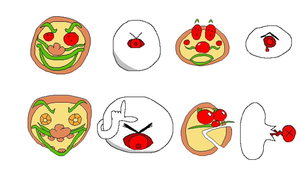 just_pitch's tweet photo. Pitch-a Tower concept: Zero as PizzaFace https://t.co/SDQzYx4RZc