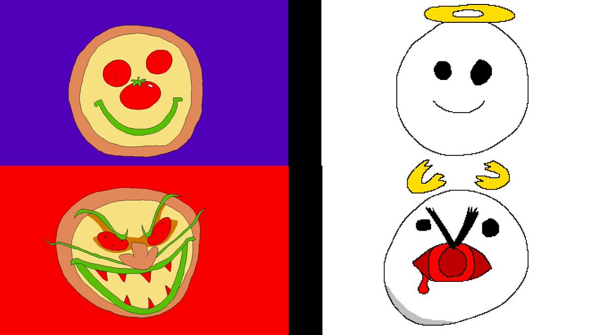 just_pitch's tweet photo. Pitch-a Tower concept: Zero as PizzaFace https://t.co/SDQzYx4RZc