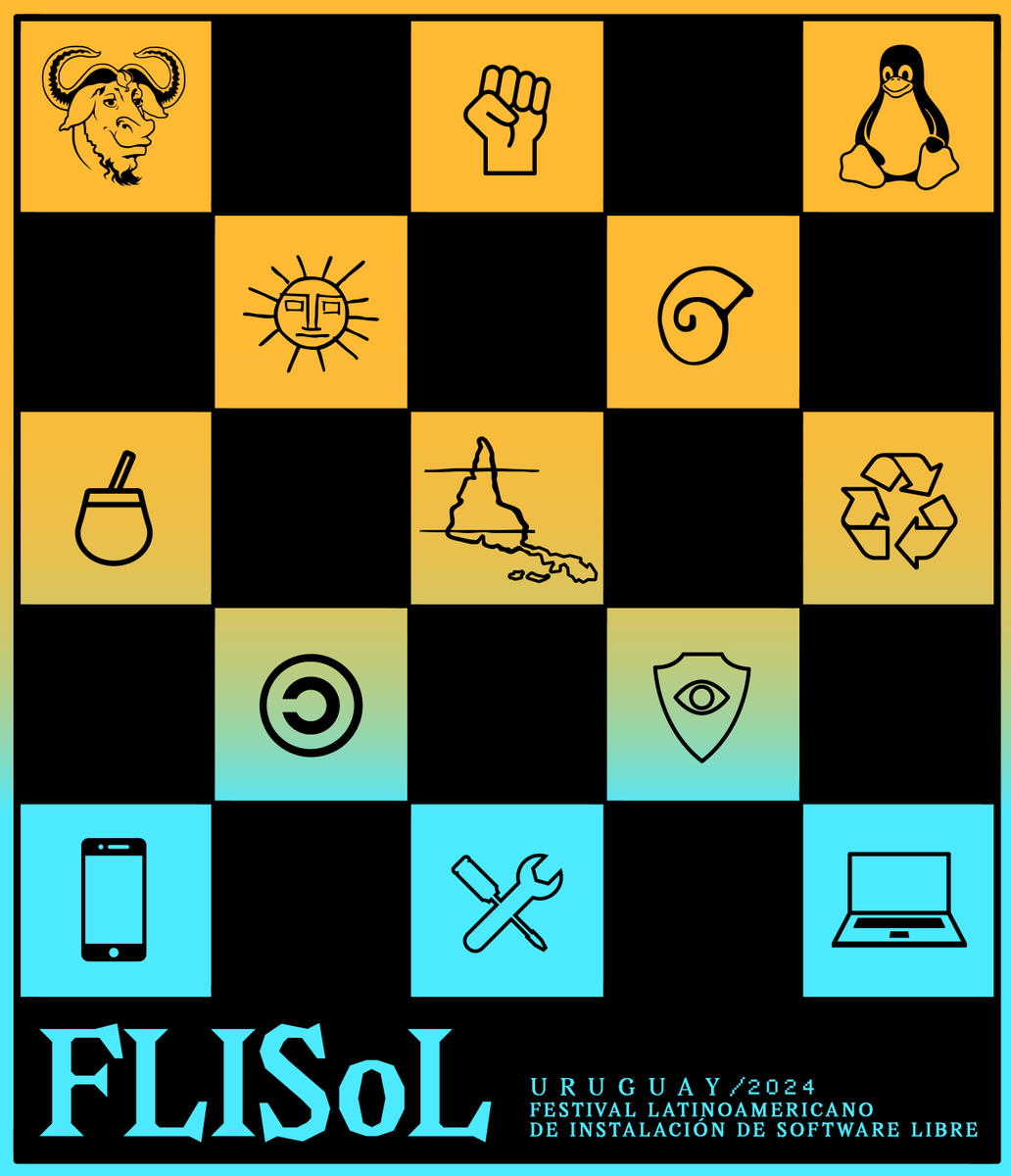 flisoluy_'s tweet photo. Desde el comité organizador de la FLISoL Uruguay 2024, tenemos el placer de anunciar oficialmente el lanzamiento del evento y la convocatoria a charlas, talleres y stands. El evento sería el sábado 27 de abril en la UTU ESI Buceo, Gral. Rivera 3729 Bis de 10 a 18hs. https://t.co/jdu9cXaglv