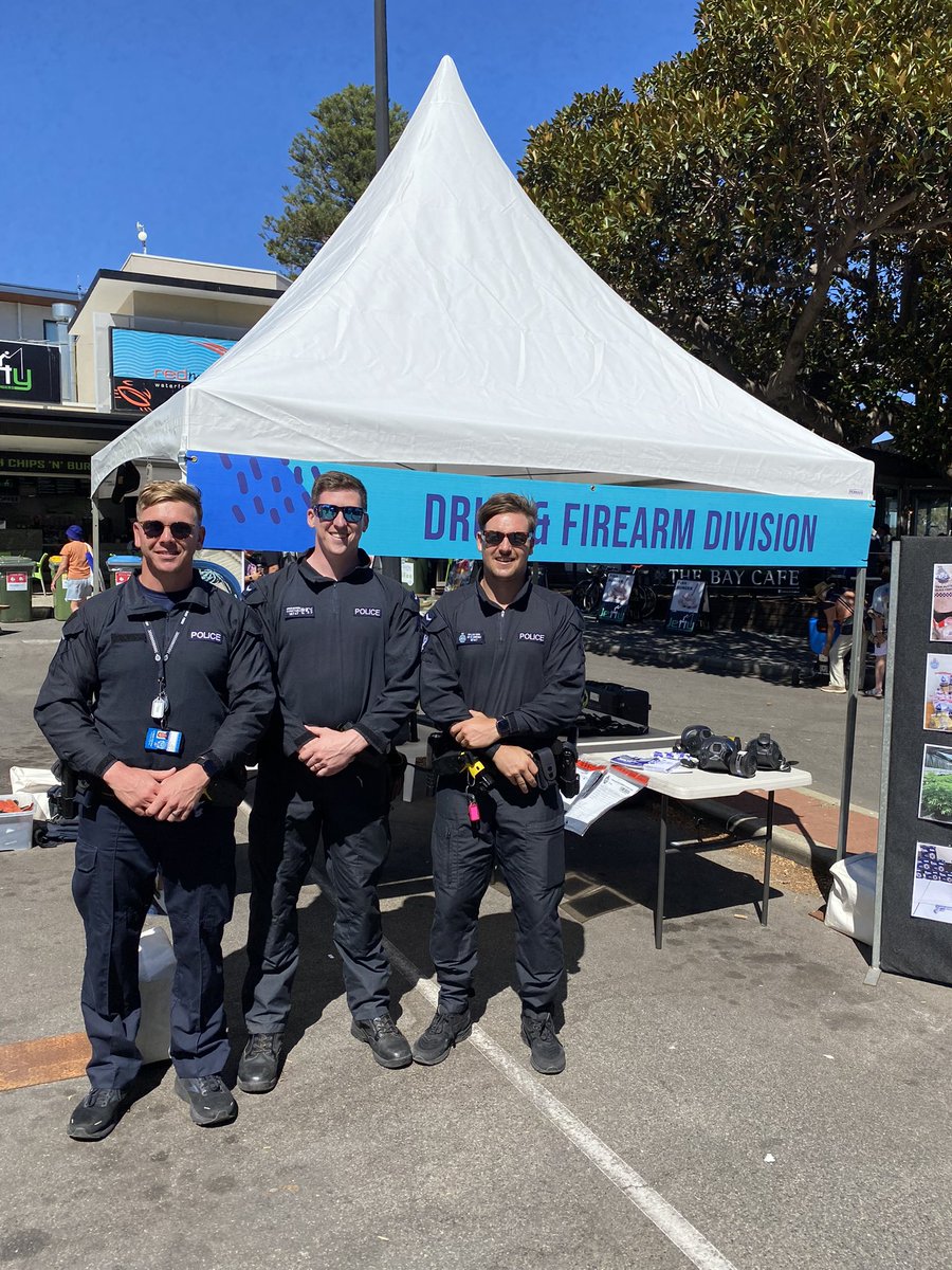 It’s your last chance to visit us @Channel7MandurahCrab Fest to learn more about a career with the WA Police Force #letsjoinforces #crabfest #mandurah