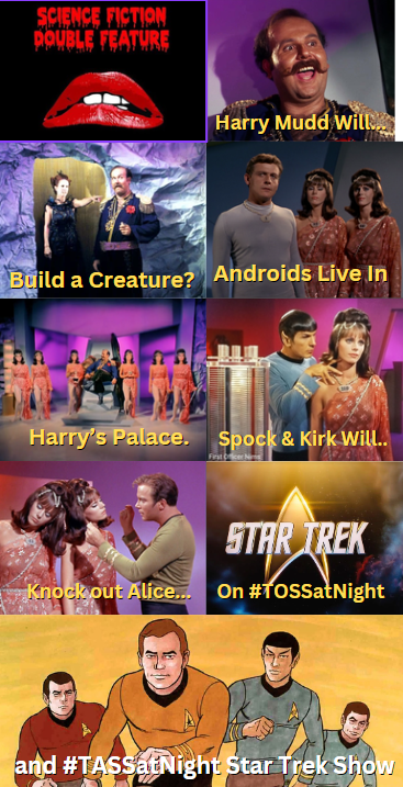 johndawe's tweet photo. Starting in 30 minutes @TOSSatNight #TOSSatNight #TASSatNight #ScienceFictionDoubleFeature https://t.co/vk8Oj0iOaS