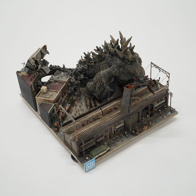 ジオラマ 1/24 アオシマ 湘南純愛組 真樹 カワサキ ZⅡ 少年マガジン