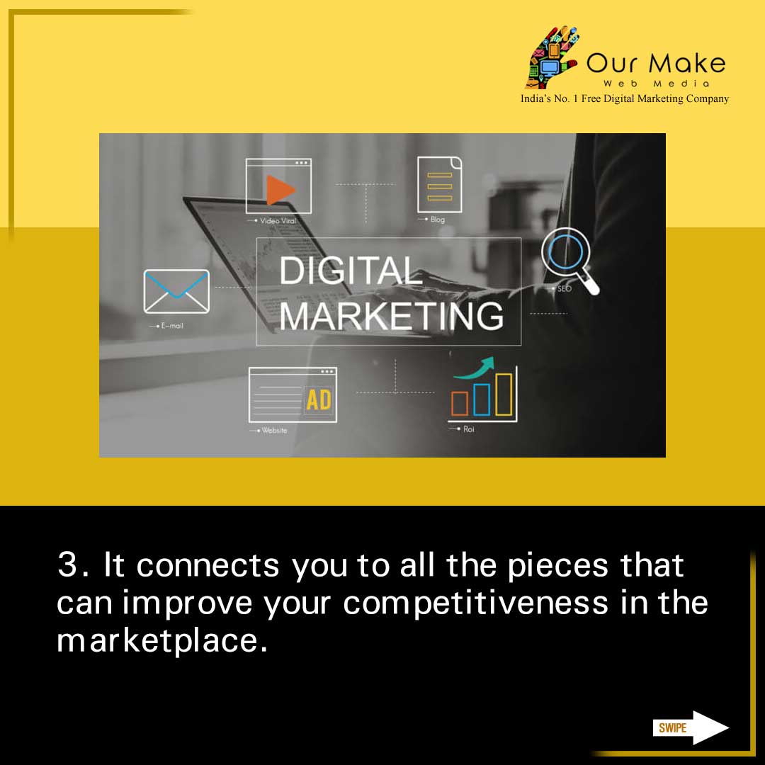 Follow us for more content based on knowledge, company service,  and more.

#SocialMediaMarketing #Facebook #Instagram #DigitalMarketing #DigitalMarketingFacts #DigitalMediaFacts #BusinessTips  #DigitalMarketingAgency #SocialMediaMarketingAgency  #OurMakeWebMedia