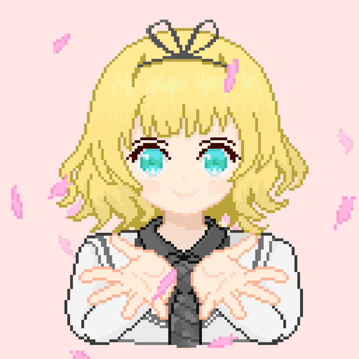 kei_pixel's tweet photo. 10周年おめでとうございます！ふ
これからも応援してます！

#ごちうさ10周年お祝いイラスト
#ドット絵 #Pixelart https://t.co/yOSg1zAv2U