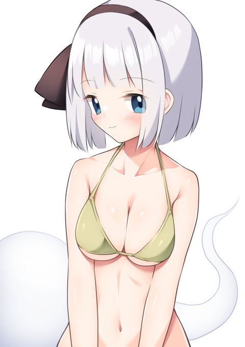 季節感ガン無視水着妖夢ちゃん!!!!! 