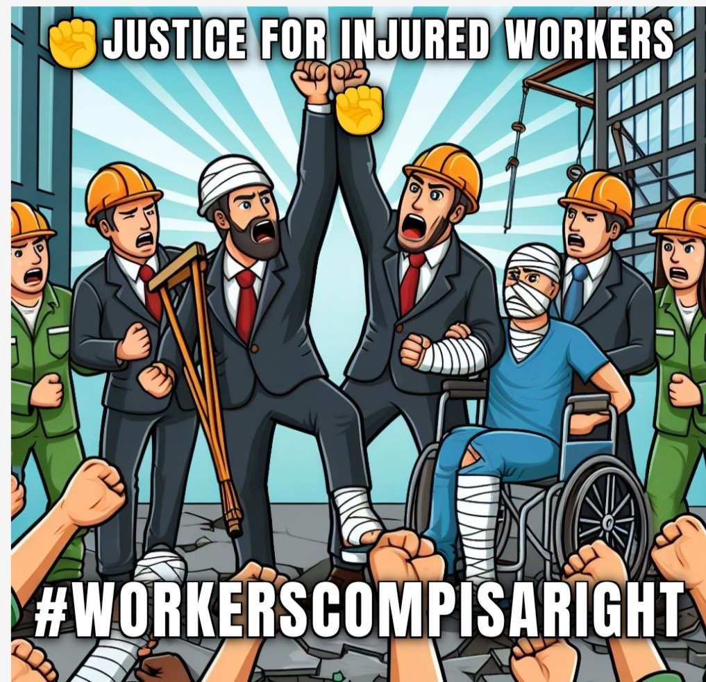 PhoenixRizin09's tweet photo. ✊Justice for injured workers is not just a slogan; it's a necessity. ✊ #WorkersCompIsARight.
✊✋ We demand action to #FixWSIB and #WCB now! https://t.co/zP5Dl3b5GE