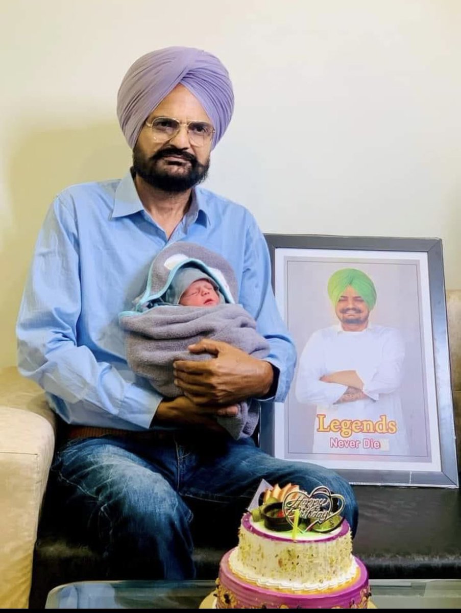 My heartiest congratulations to <a href="/iBalkaurSidhu/">Sardar Balkaur Singh Sidhu</a> on the arrival of junior <a href="/iSidhuMooseWala/">Sidhu Moose Wala</a>. I’m sure Akalpurkh Waheguru will bless the newly born with the same qualities of his deceased elder brother who made Punjab and Sikhs proud worldwide. In the same vein i pray for justice to