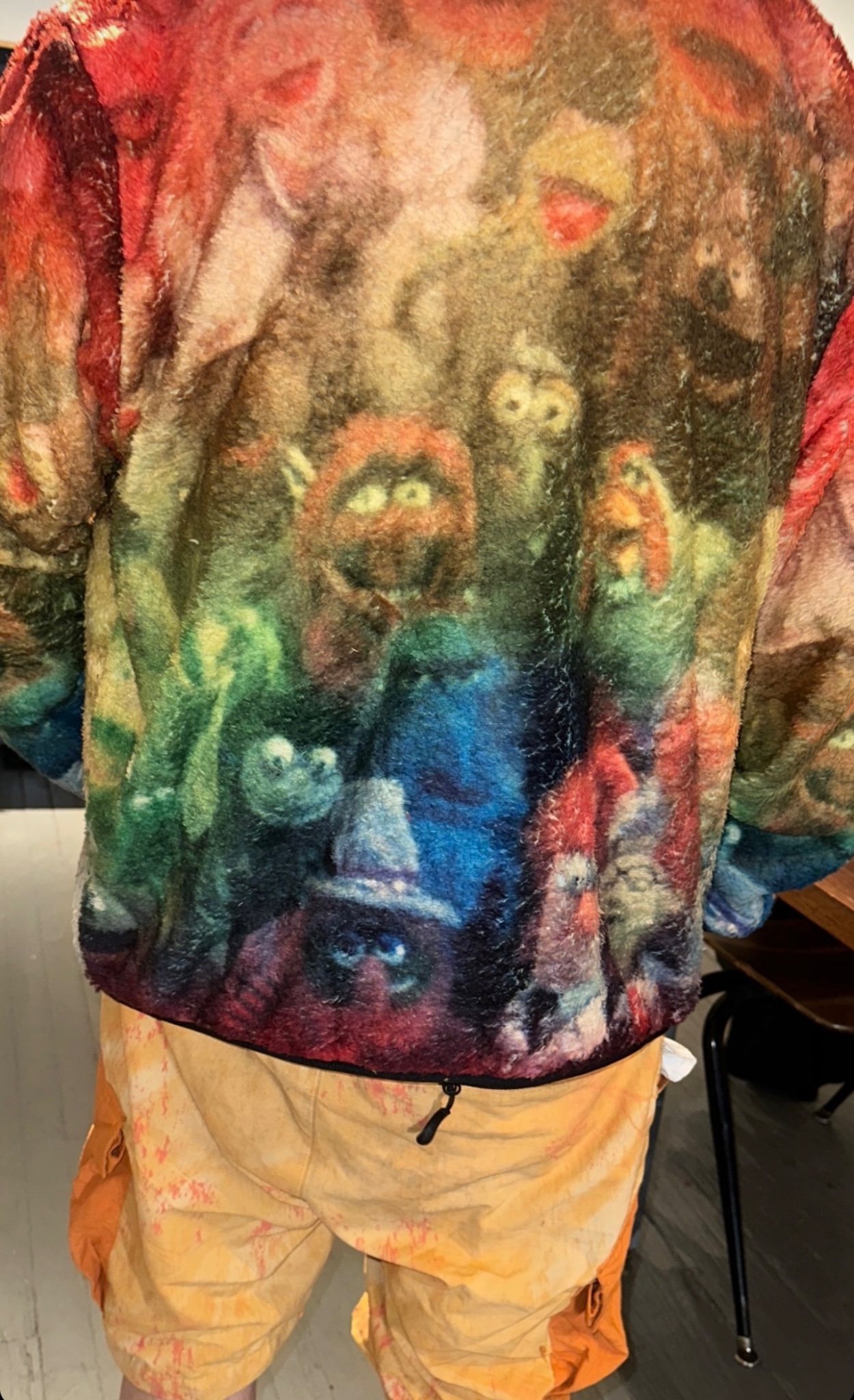 Supreme Muppets Fleece Jacket Sサイズ 不味 カーミット Supreme Muppets Fleece Jacket Sサイズ 不味 カーミット