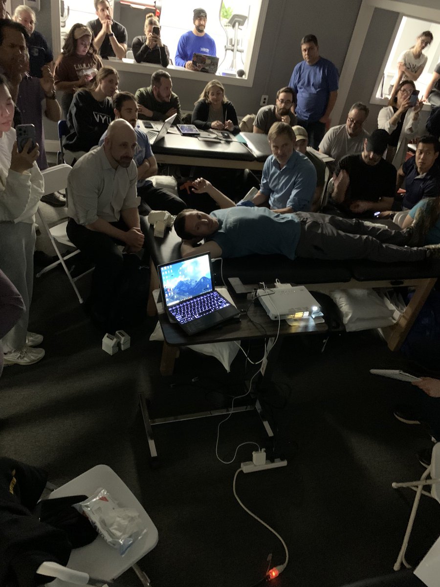 Day 2 of DN - 3 with ~50 clinicians from around the world came to see Isn Young and James Escaloni train another great class on ultrasound guided dry needling!