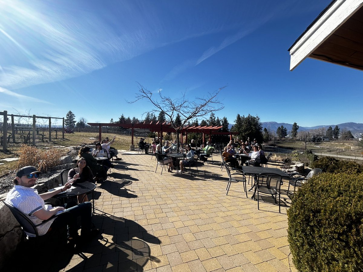 I think they love the patio as much as we do! #patioseason #kelowna