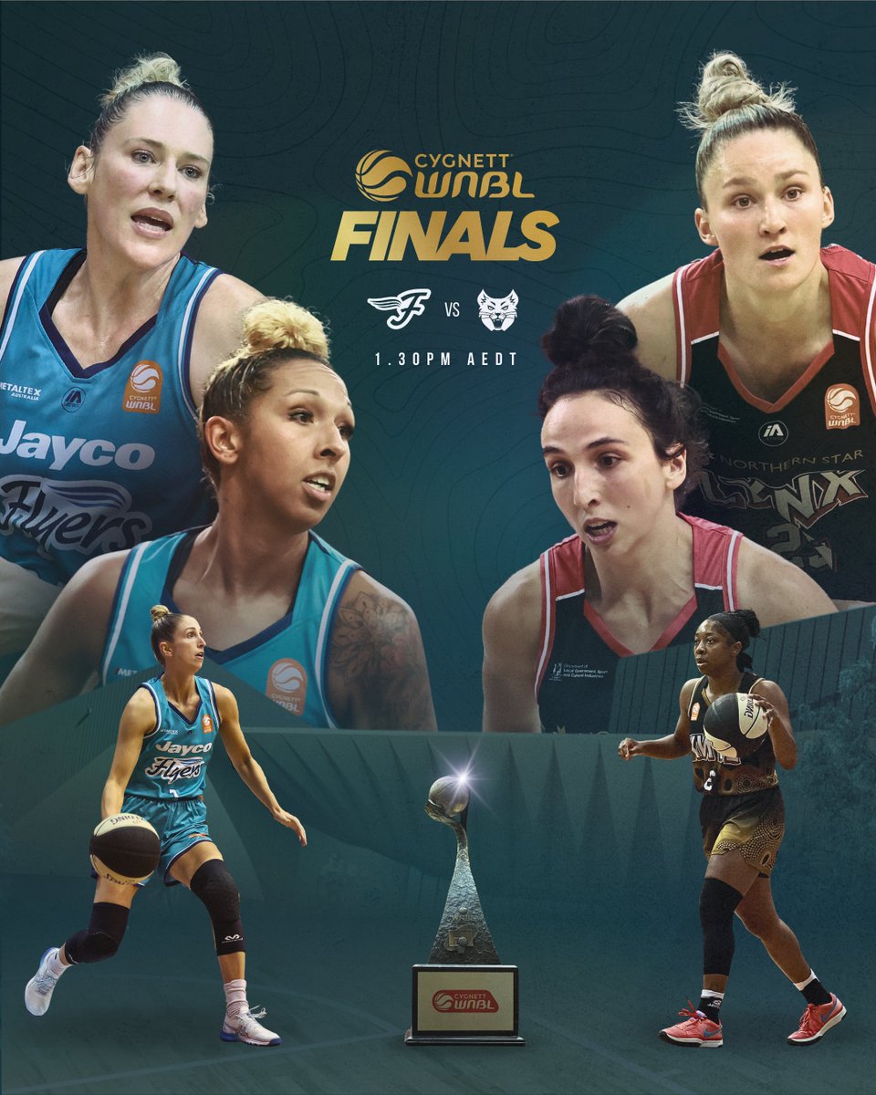 GRAND. FINAL. GAME. THREE. The Decider. Our incredible Flyers go head to head with @perthlynx in the WNBL Grand Final. Who will become the 23/24 WNBL Champions? LET’S GET IT. ⏰ 1:30PM AEDT 📍 Melbourne Sport Centres, Parkville 👀 Watch LIVE on ESPN + @kayosports #SoarWithUs