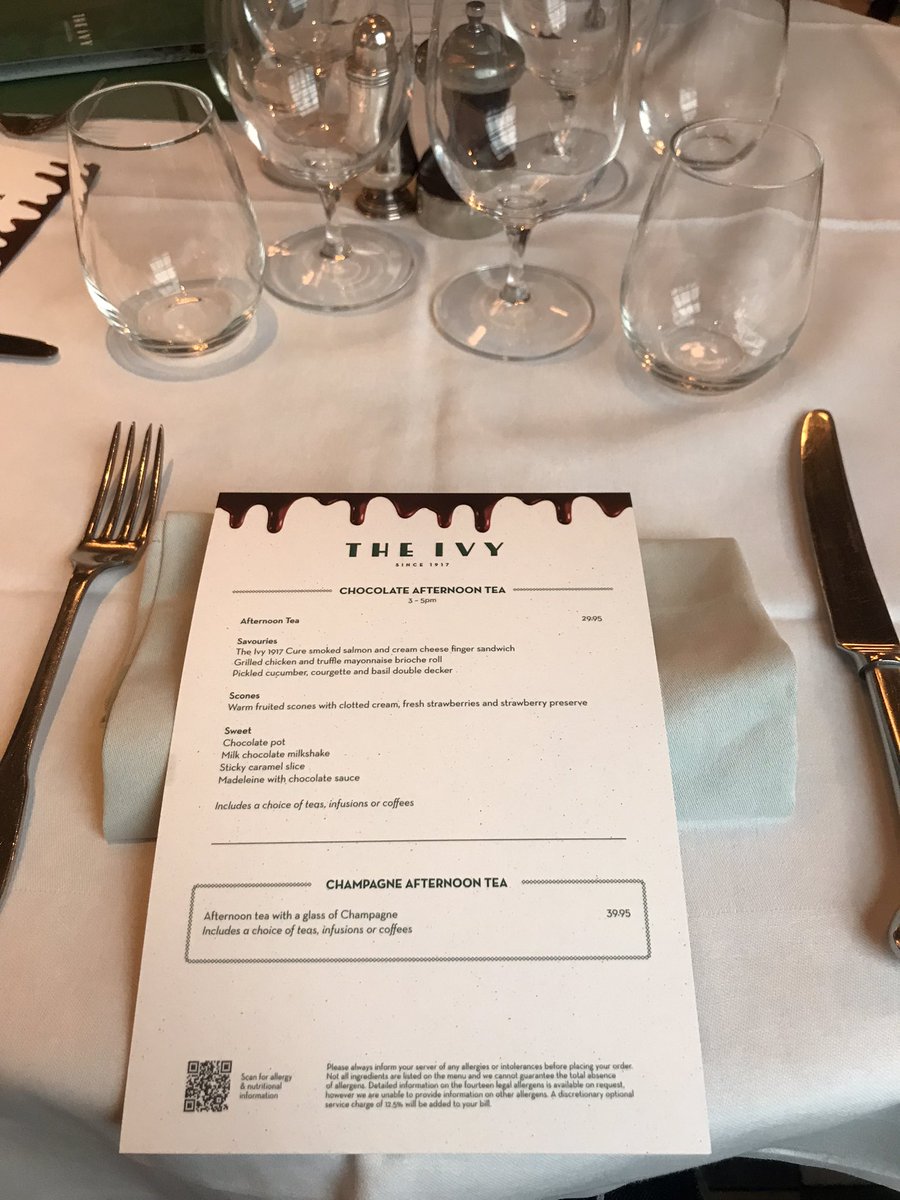 iamkazzbee's tweet photo. Dining at The Ivy @theivyclifton #afternoontea 😍 https://t.co/pB5gCIHEb6