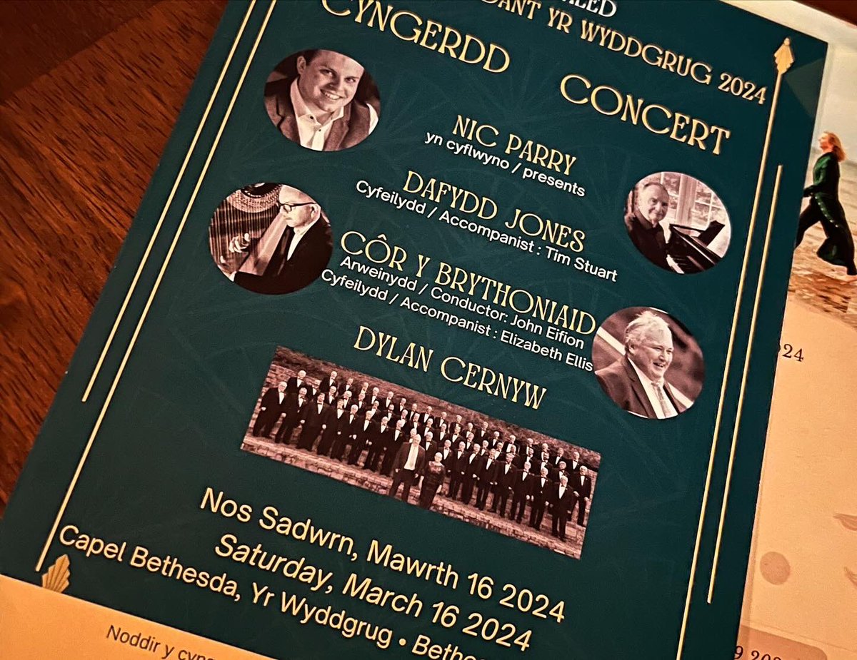 Mae’n swyddogol .. Gŵyl @CerddDant Yr Wyddgrug, ‘Gŵyl Aled’ wedi ei gyhoeddi. #aledlloyddavies #cerdddant 09.11.2024 Noson arbennig gyda capel llawn, @DafJones_Tenor @brythoniaid #partiysiswrn