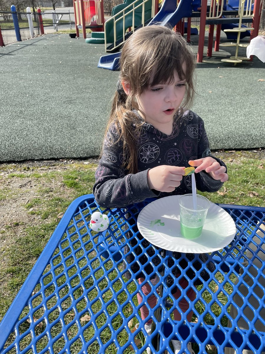 The leprechaun left us some special rocks on Friday! We dropped them in vinegar and watched the magic happen. These scientists recorded thoughtful and impressive predictions! <a href="/LMMahwah/">Lenape Meadows School</a>