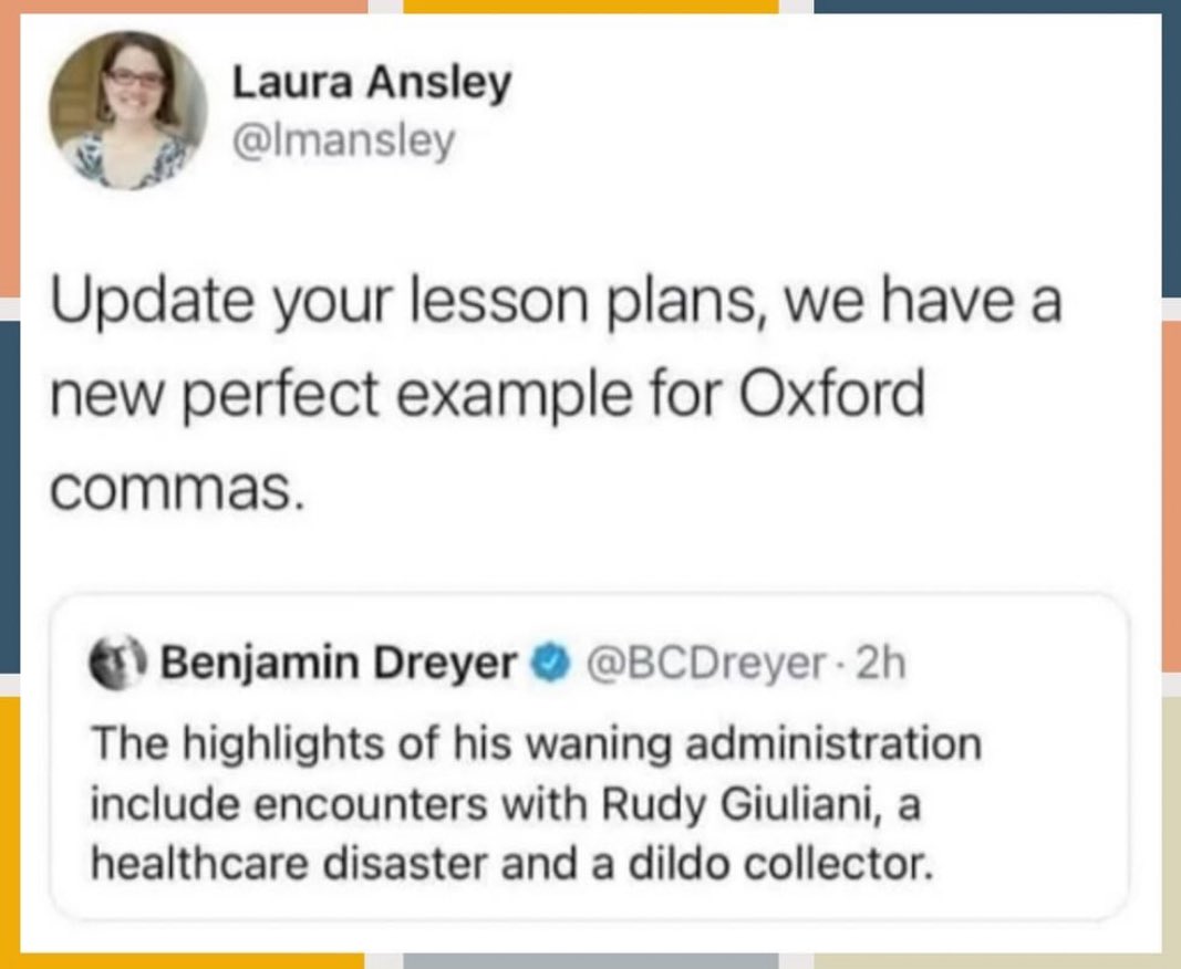 evanaustinauthr's tweet photo. No lies detected.
#grammaticallycorrect https://t.co/S16GBFuEcC