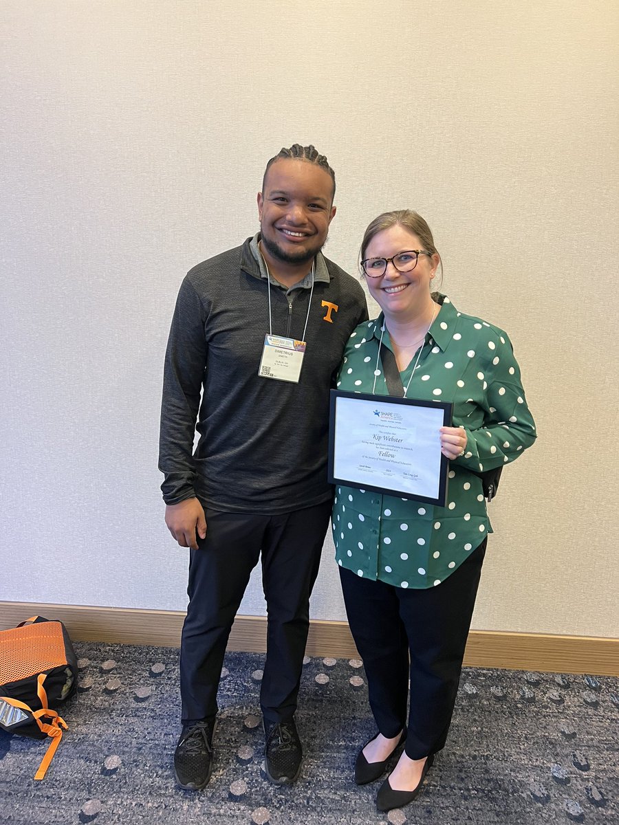 Dr. Kip Webster (@kipwebsterphd) on Twitter photo Had a great time at the <a href="/SHAPE_America/">SHAPE_America</a> National Conference in Cleveland! Great presentations by <a href="/Dimetri_Brandon/">Dimetri Brandon</a> and <a href="/GetchellNancy/">Dr. Nancy Getchell</a> and very thankful and honored to be inducted as a 2024 SHAPE Research Fellow! @UTKCEHHS <a href="/UTKnoxville/">UT Knoxville</a> <a href="/KRSSutk/">KRSS UTK</a> Had a great time at the <a href="/SHAPE_America/">SHAPE_America</a> National Conference in Cleveland! Great presentations by <a href="/Dimetri_Brandon/">Dimetri Brandon</a> and <a href="/GetchellNancy/">Dr. Nancy Getchell</a> and very thankful and honored to be inducted as a 2024 SHAPE Research Fellow! @UTKCEHHS <a href="/UTKnoxville/">UT Knoxville</a> <a href="/KRSSutk/">KRSS UTK</a>