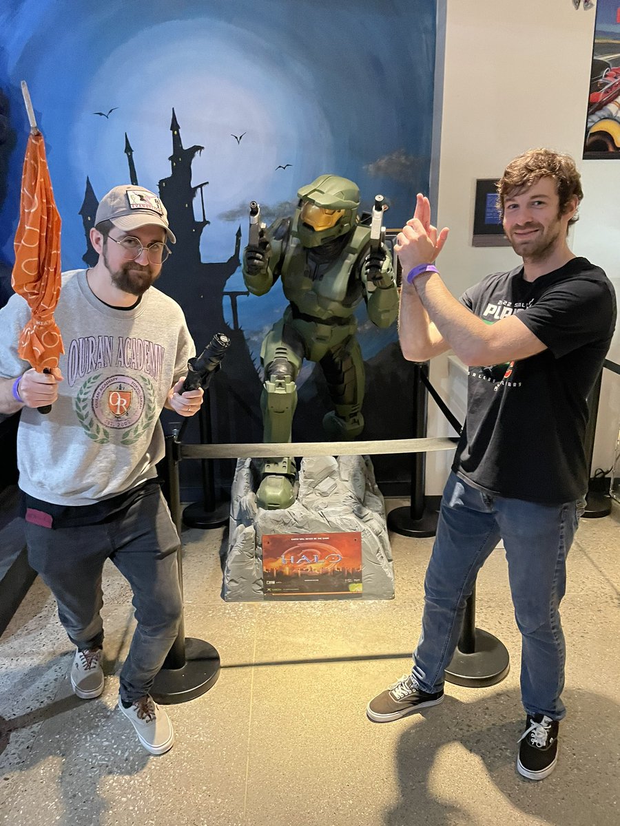 It was a pleasure being honored at the National Video Game Museum today as the world’s coolest gamers with @Frankfurtter_ & @JimTastyTweets. Shoutout to the Battleborn mushroom man.