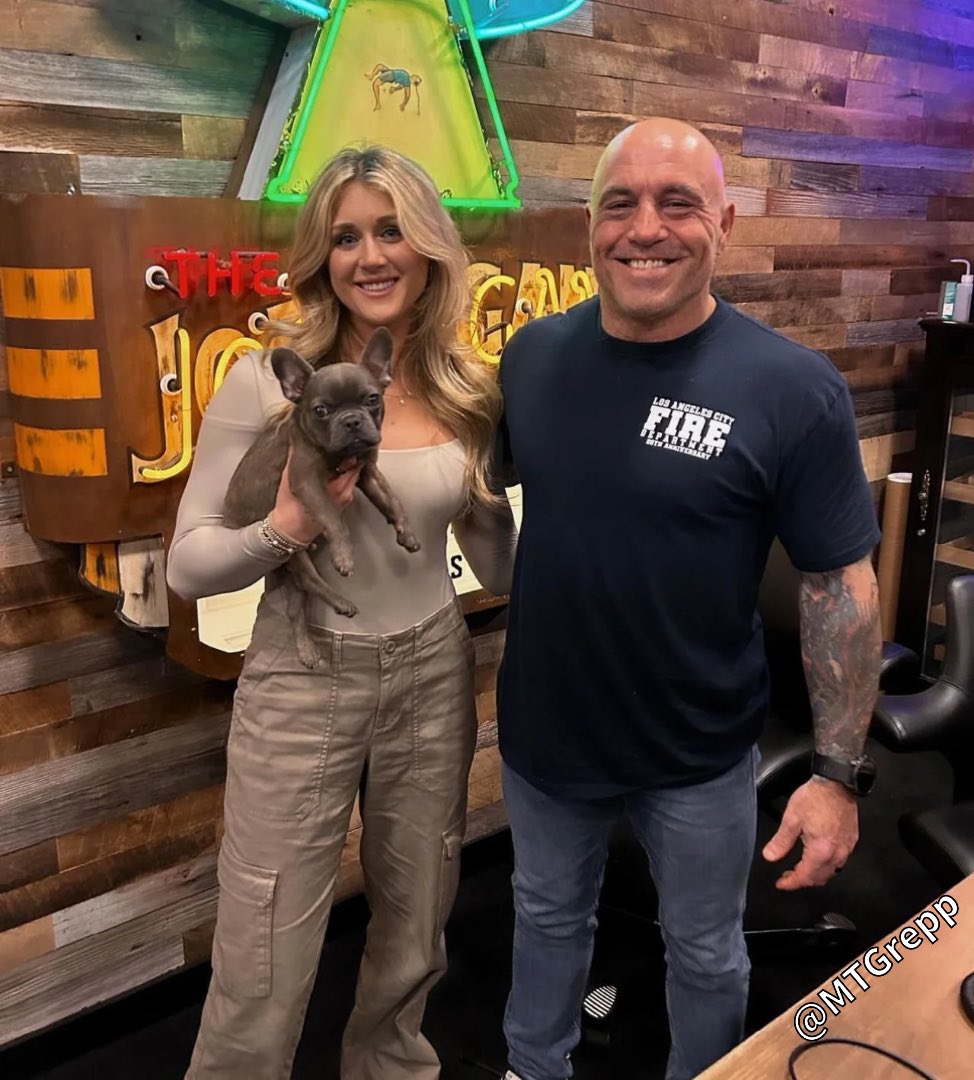 MAGAVoice's tweet image. Riley Gaines and Joe Rogan want MEN out of WOMEN’S sports immediately 

THOUGHTS ?