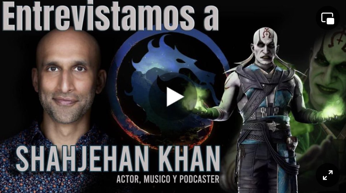 Had a blast interviewing <a href="/Shahjistan/">Shahjehan Khan</a> What a great story and what an amazing guy. If you haven’t had the chance to see it, is available now vvv

youtube.com/live/oe8Ko6EGT…

Also available at Los Gamevengers podcast on your favorite audio app

#MortalKombat1  #podcast #MortalKombat