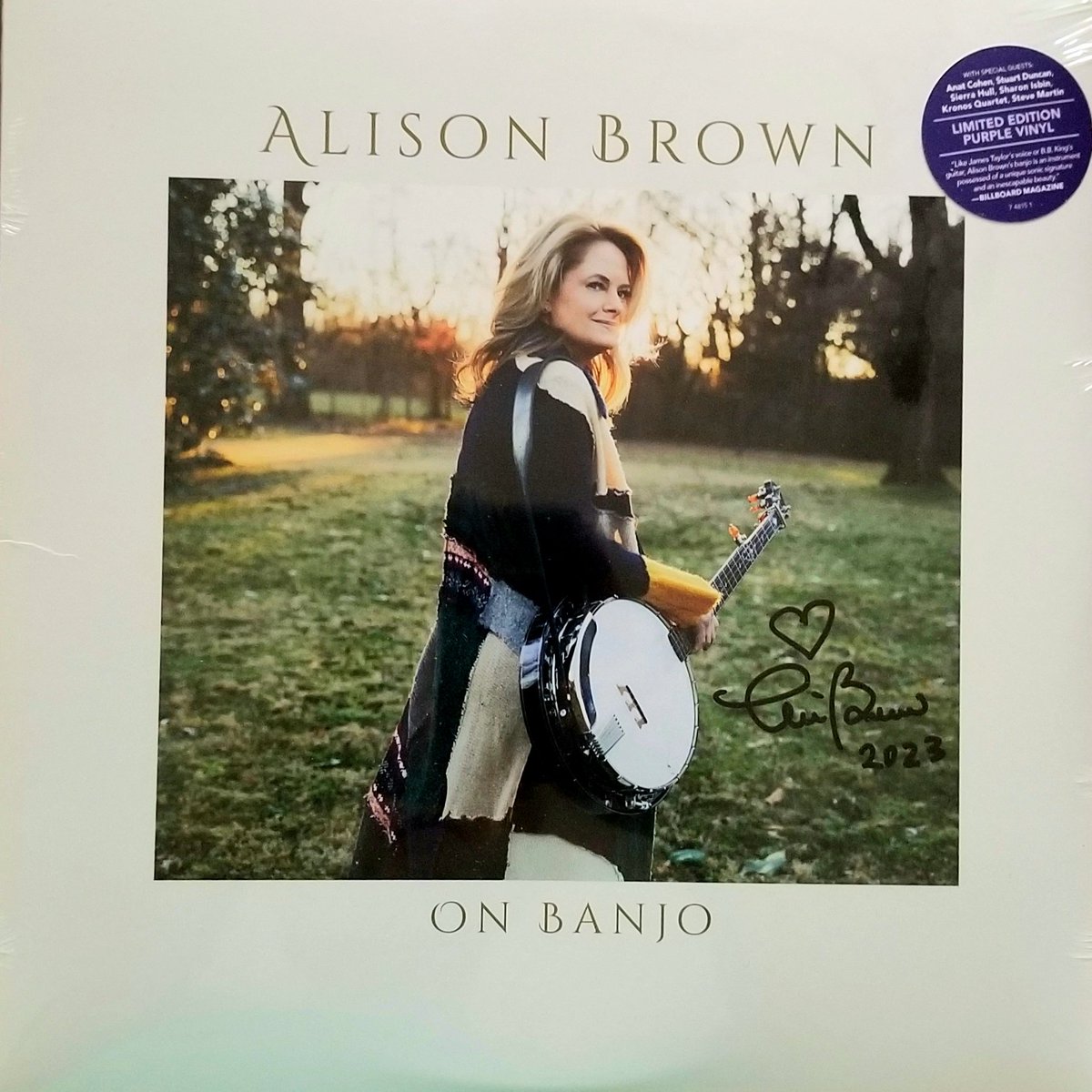 Just added to the podcast 'Steve Martin's Unreal Bluegrass' on Spotify a wonderful show with Alison Brown @alisononbanjo . One of my favorite guests and one of the world's best banjoists. 'On Banjo' is a spectacular collection of music showcasing her vast influences, released on…