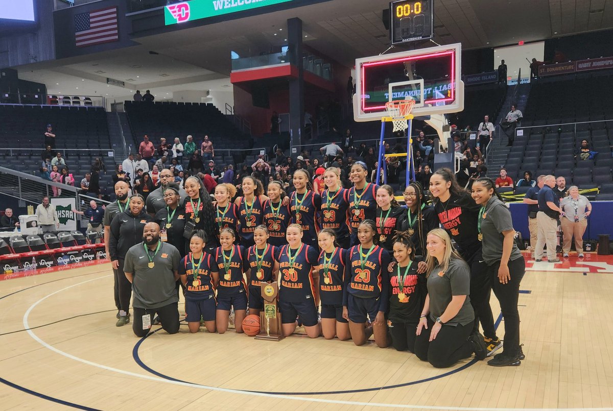 PurcellMarianHS's tweet photo. That’s Three In A Row!

Congratulations to the 2024 Division II Girls Basketball State Champions, the Purcell Marian Cavaliers!

#IBelong #InternationalBaccalaureate https://t.co/lH9ncEHmvS