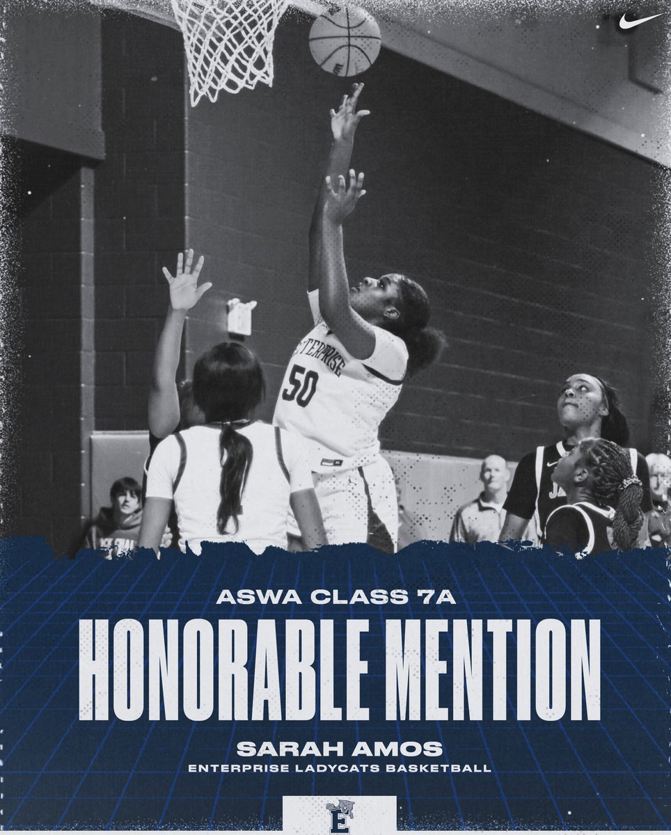 Congratulations to Tucker Sarah Amos on being named 2024 ASWA Class 7A Honorable Mention! | #GoCats
