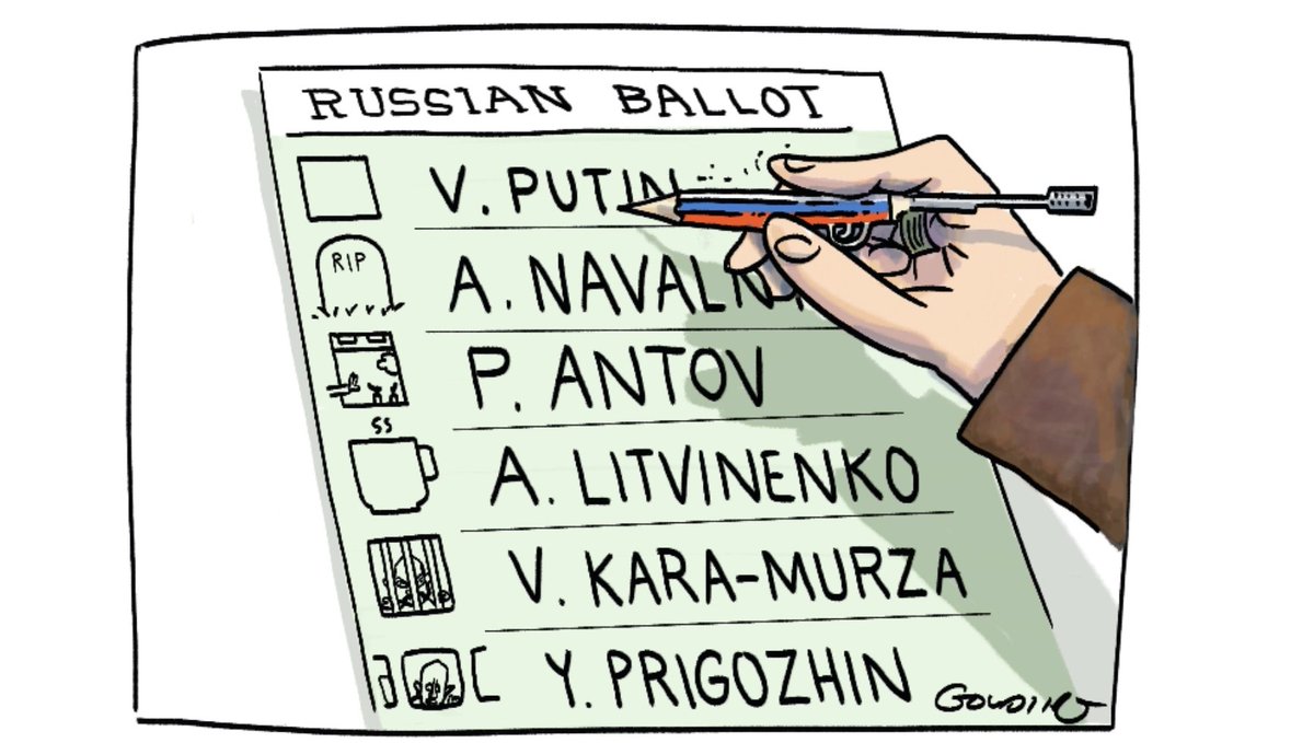 GoldingCartoons's tweet image. Today's @theage @smh cartoon.
#RussianElections