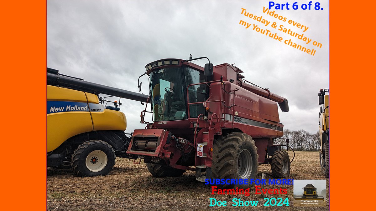 TheFarmer123YT's tweet image. Farming Events - Doe Show 2024: Used tractors &amp;amp; combines. Video live on my channel - Check it out youtu.be/LTB-PMIP-A0 Thanks 👍😃 #NewHolland #Case #DoeShow #Farming #FarmingPhotography #Agriculture