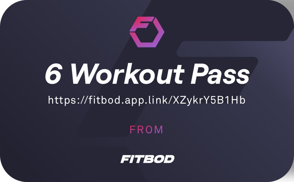 Really enjoying using ⁦<a href="/FitbodApp/">Fitbod</a>⁩ for workouts — yeah I 🏋️ fitbod.app.link/XZykrY5B1Hb