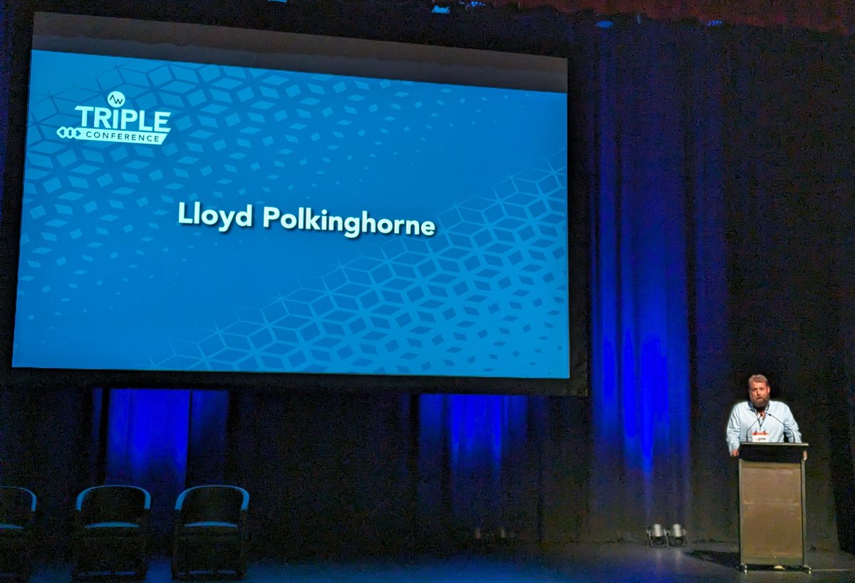 Listening to @polky_007 at #tripleconference , and his fascinating story of how he bought the local town newspaper and made it thrive; sharing important stories & giving a voice to community to share 'knowledge wisdom & lived experience shared'. Thank God for independent media!