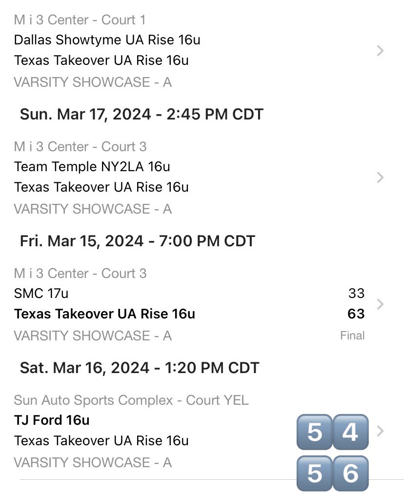 GM 2 Win vs TJ Ford 56-54 ✅ @TxTakeover_Ned @4YFilms @RcsSports @djones8301 Top performer @rrideau3 20 points and Game winning bucket 🔥