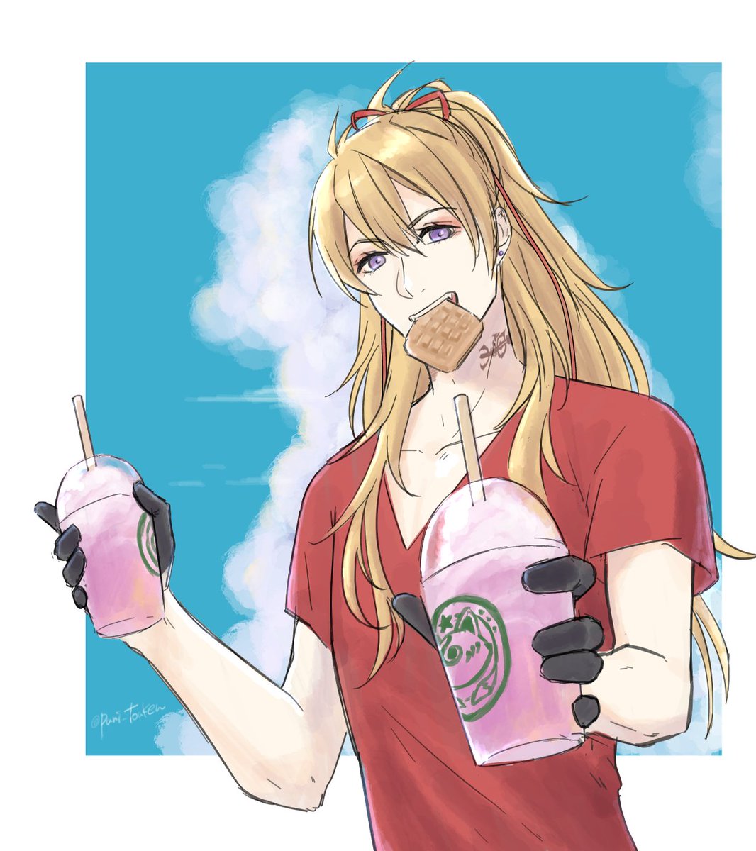 puni@刀さに原稿中 tweet media